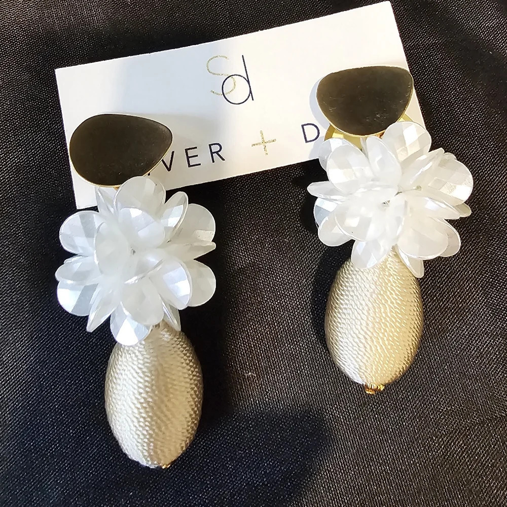 Shiver and Duke Earrings. NWOT - Picture 2 of 7